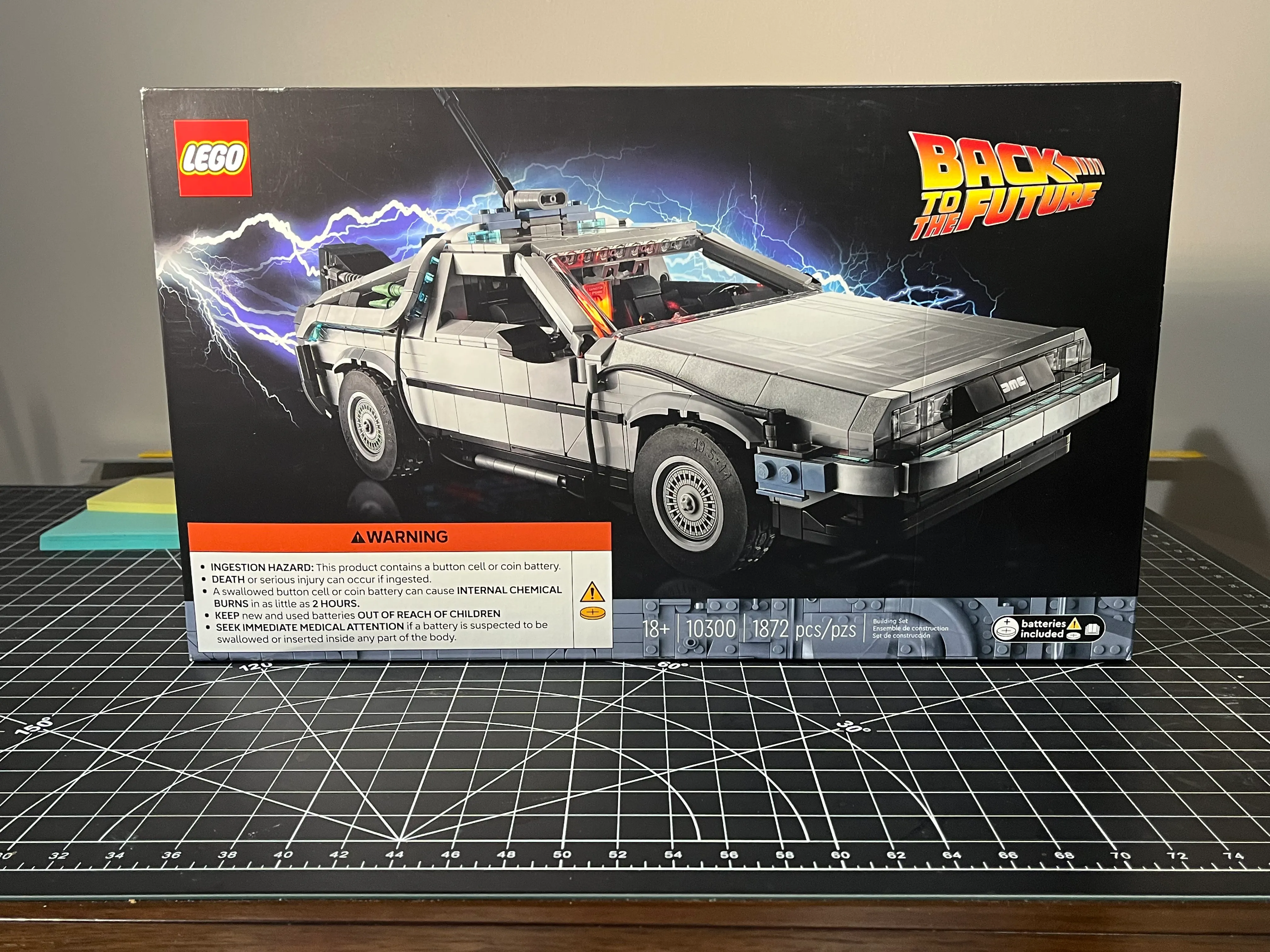 Back to the Future Lego Kit