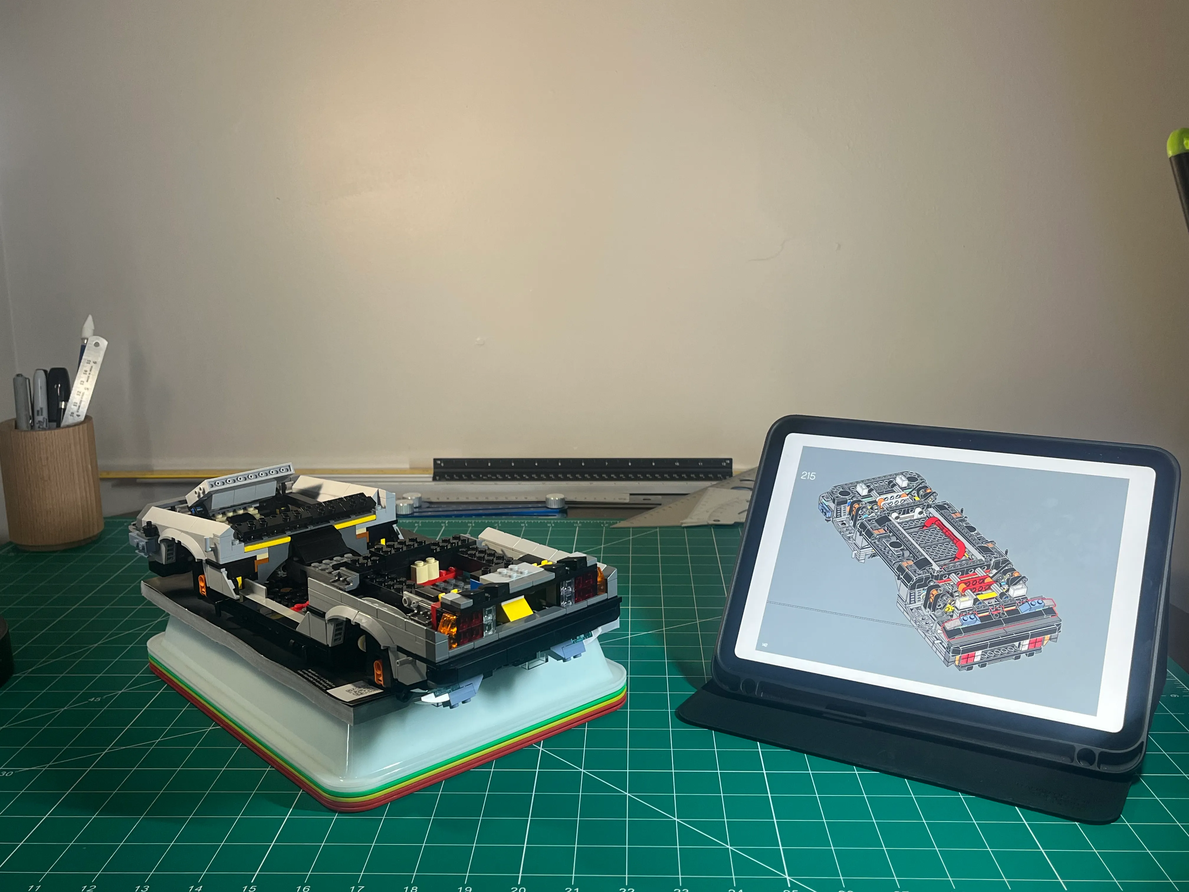 Back to the Future Lego Kit
