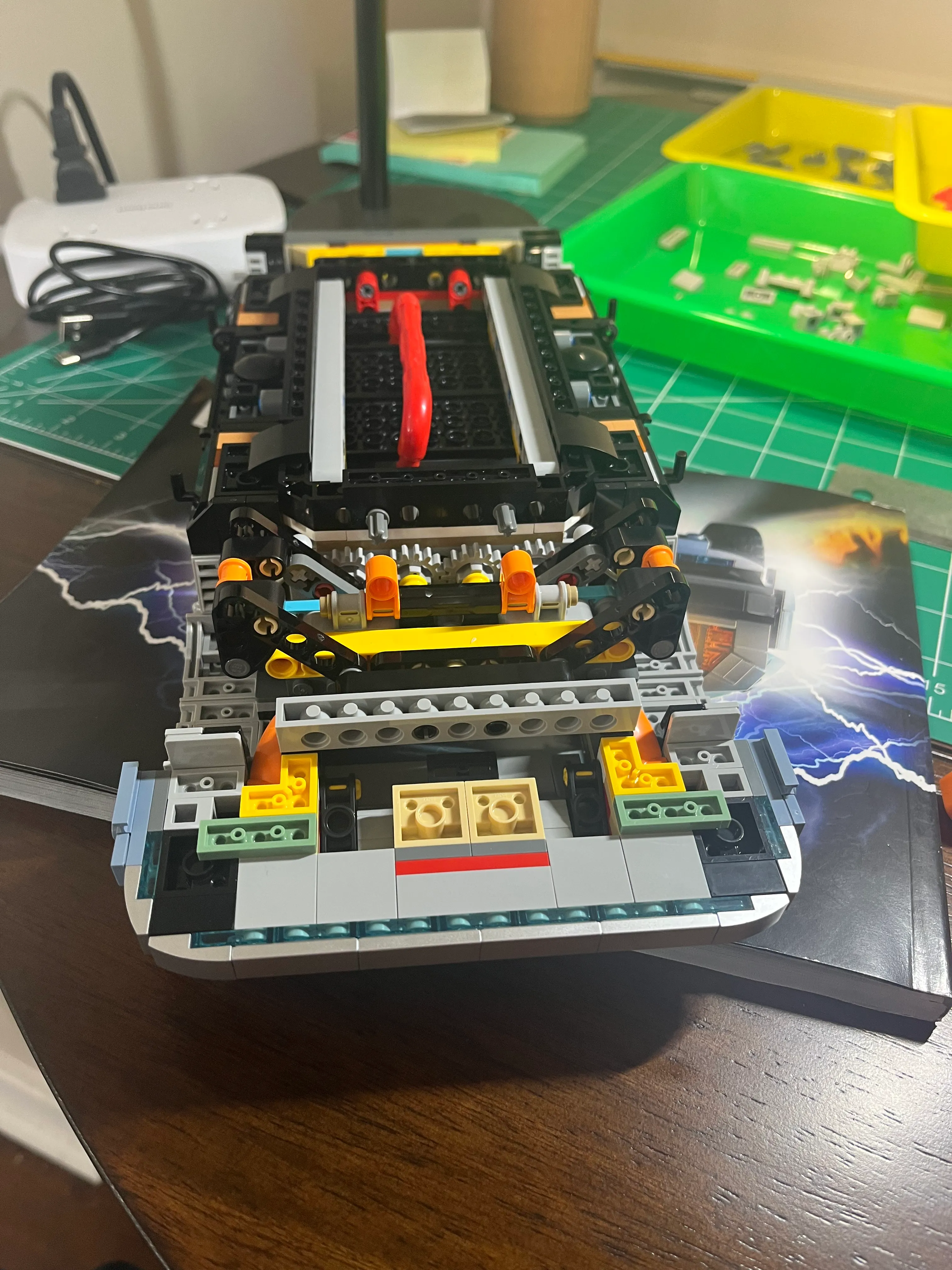 Back to the Future Lego Kit