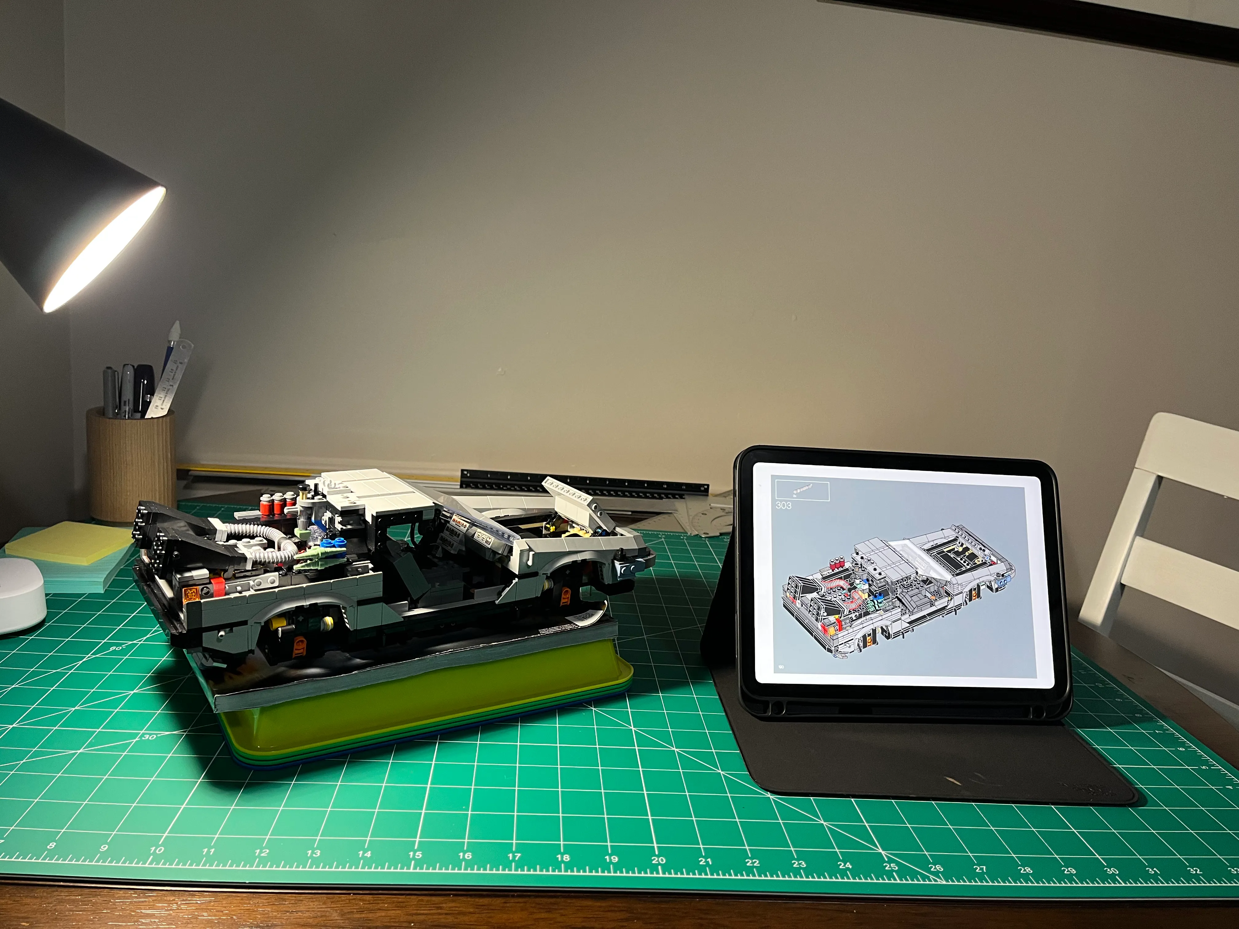 Back to the Future Lego Kit