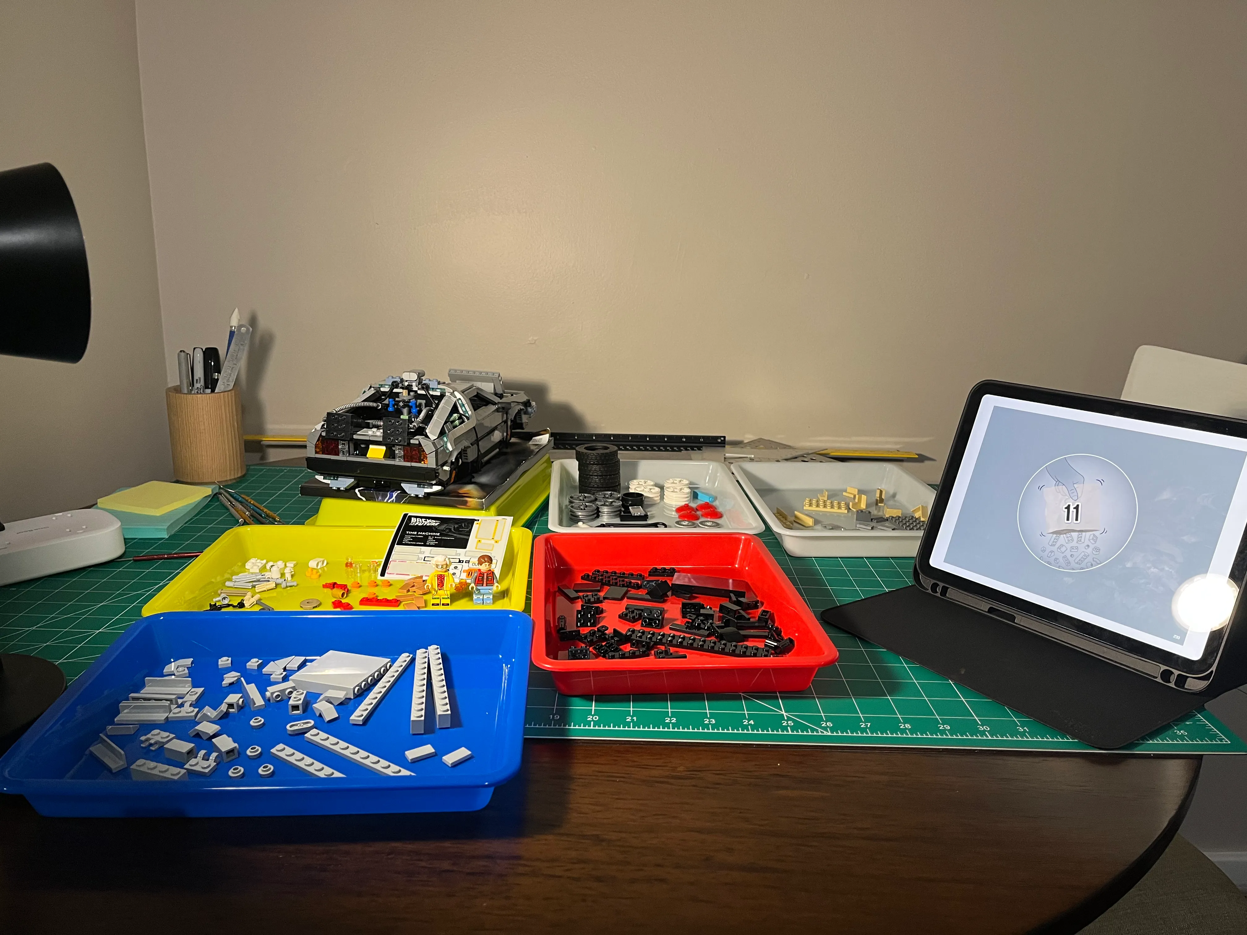 Back to the Future Lego Kit