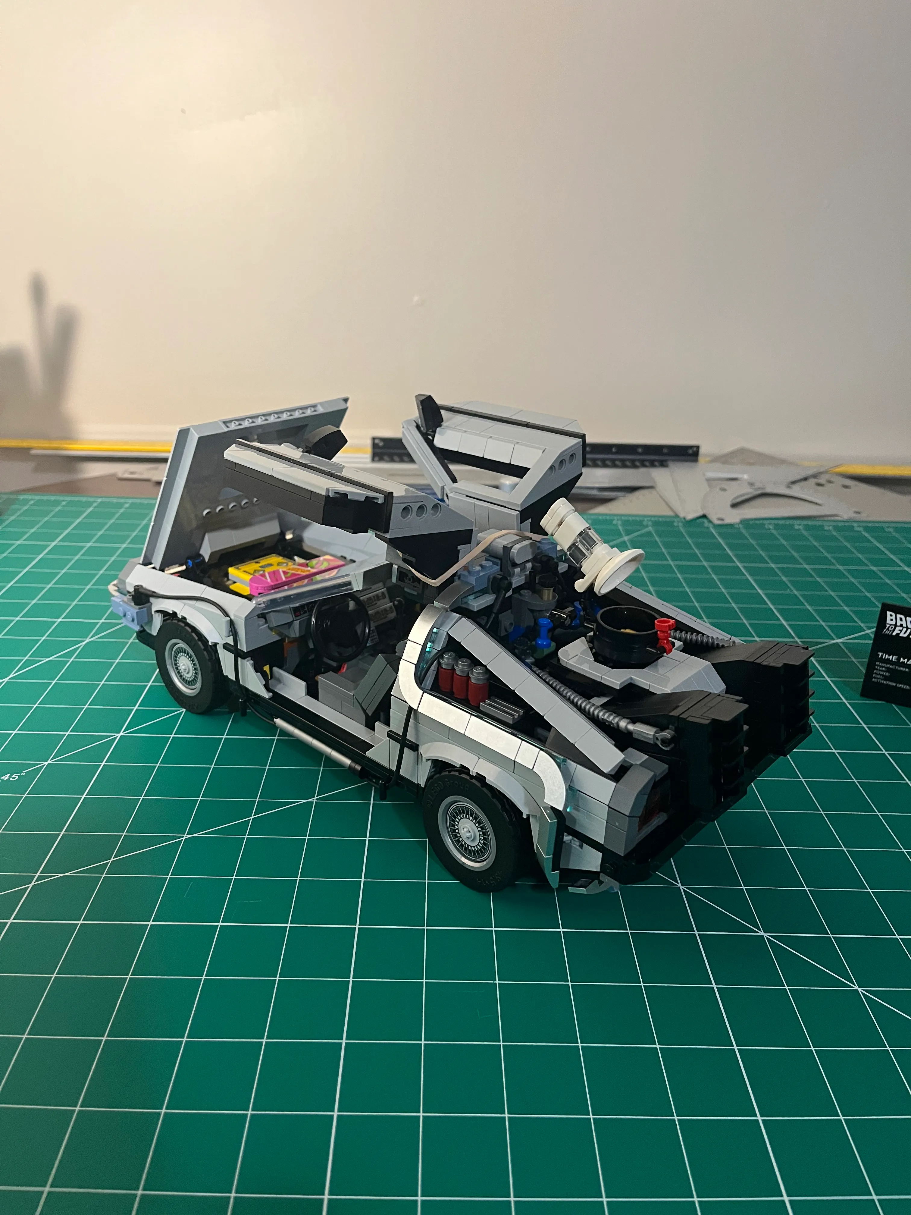 Back to the Future Lego Kit