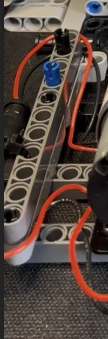 Neat 22 AWG solid core hook-up wire routing around the chassis